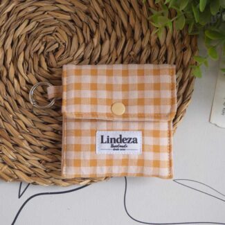 Cartera Monedero Airpods Caramelo