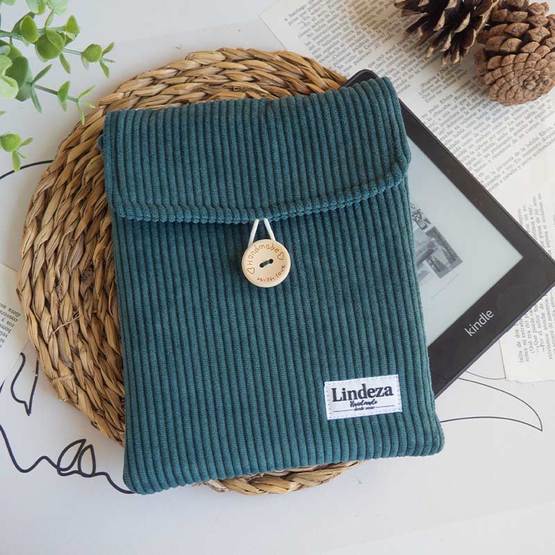 LINDEZA-FUNDA-PARA-KINDLE-EBOOK-BOTON-PANA-VERDE