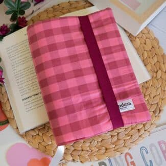 Funda Tapa para Libro normal (22-23cms alto) Fresa