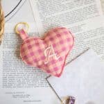 Charm Llavero Corazón Melocotón