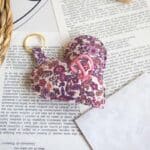 Charm Llavero corazón Romina