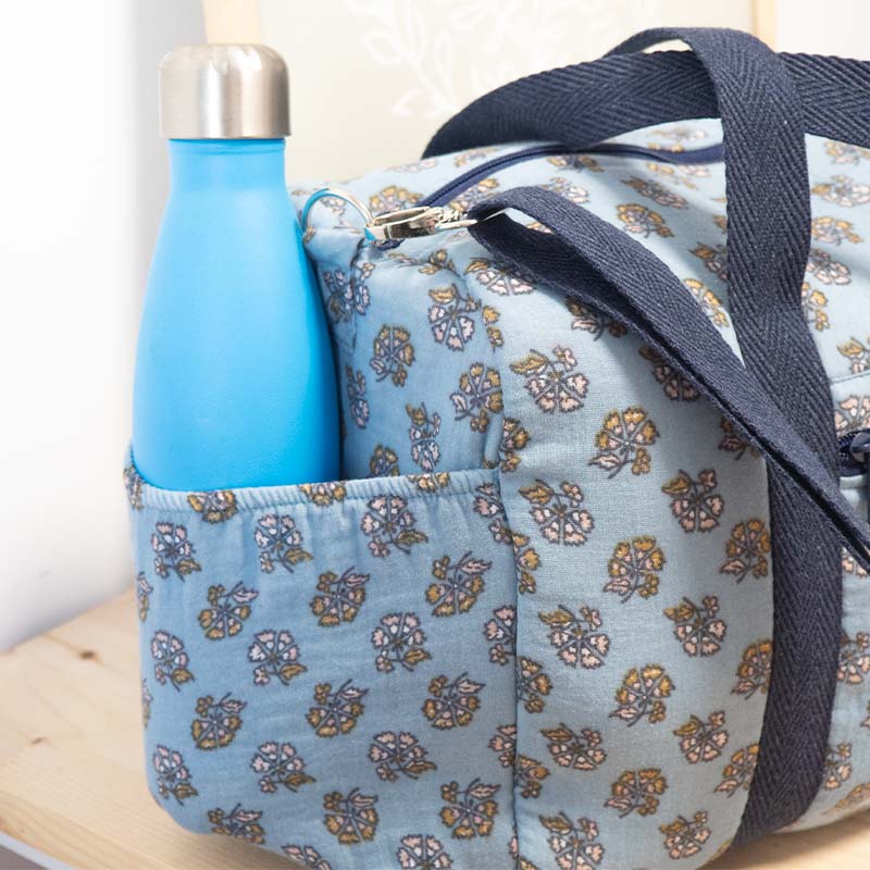 Bolso viaje o Gym sarga azul - Imagen 4