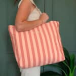 Maxi Tote Cremallera Bolso Playa Arena