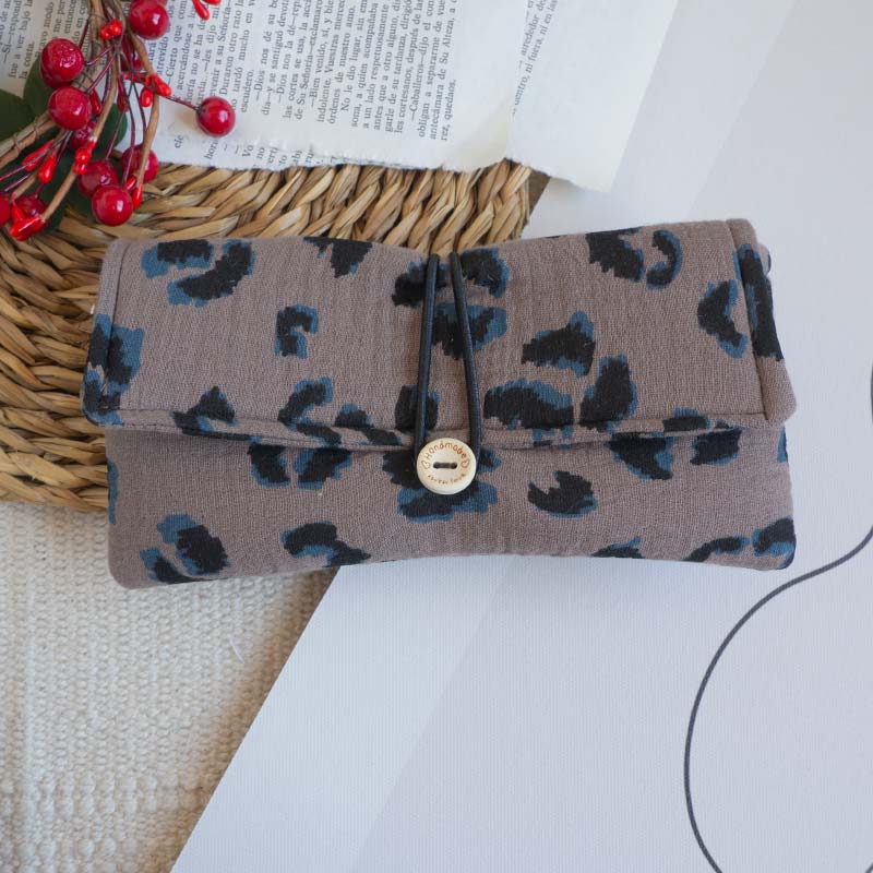 Funda acolchada para Gafas Animal print