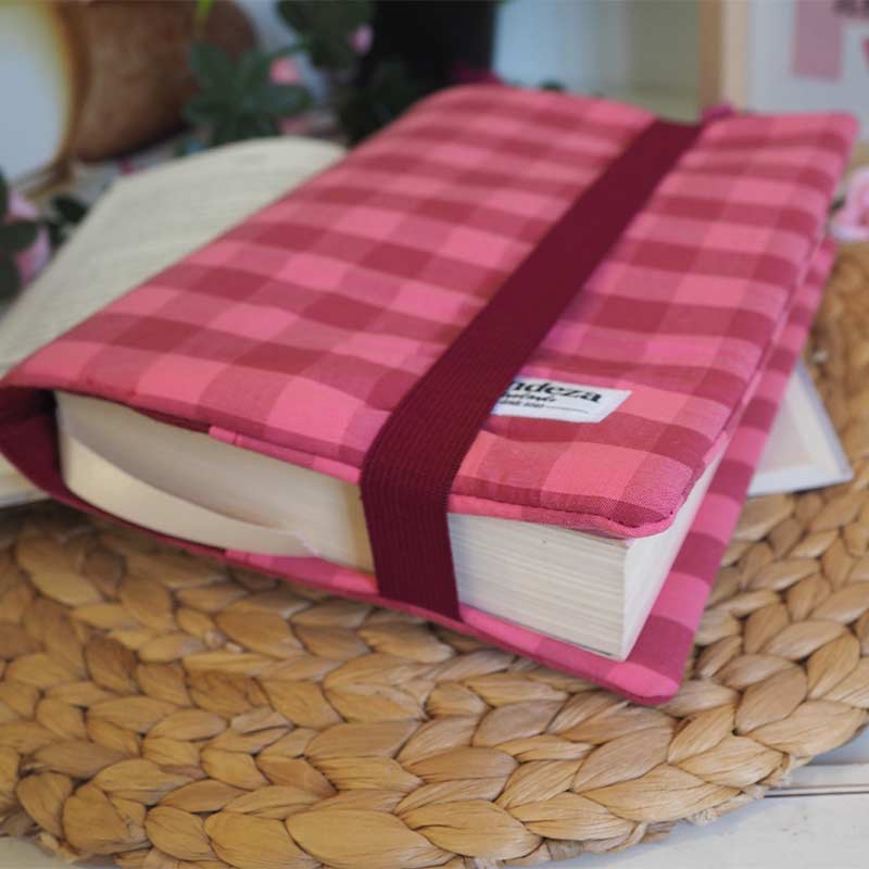 Funda Tapa para Libro normal (22-23cms alto) Fresa - Imagen 2