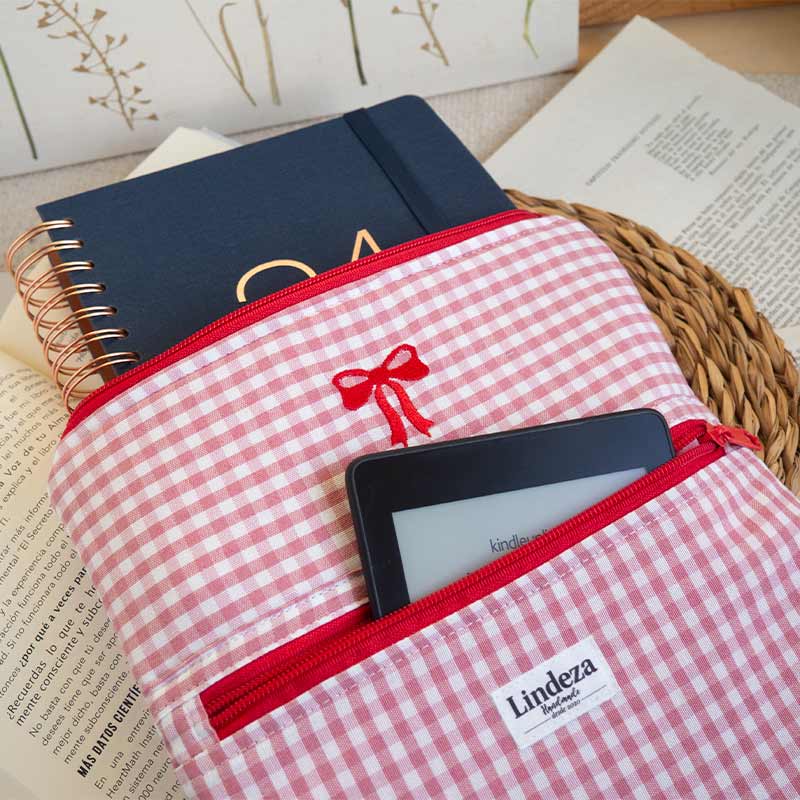 Funda para IPad coquette Vichy Rosa - Imagen 2