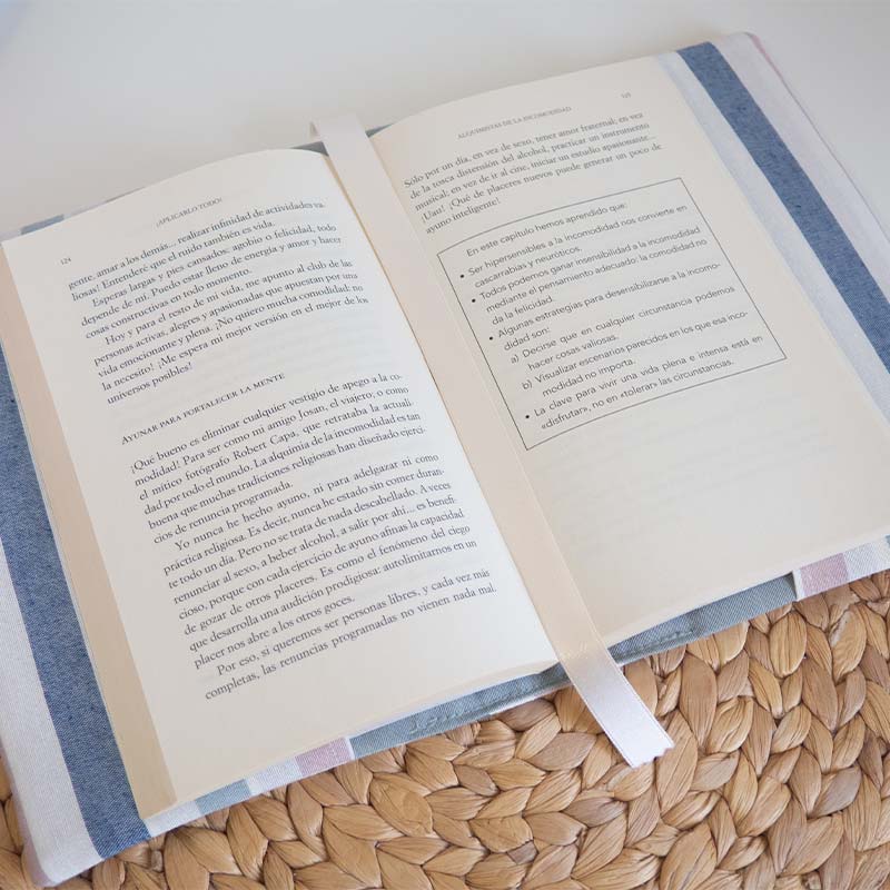 Funda Tapa para libro Bordado Conil - Imagen 3