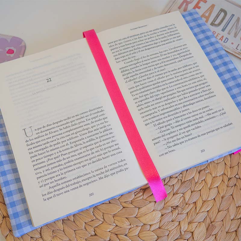 Funda Tapa para Libro con bordado Vichy Altea - Imagen 3