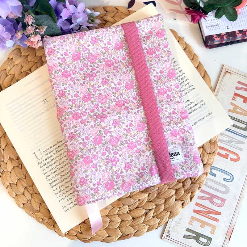 Funda Tapa para LIBRO BOLSILLO FLORES