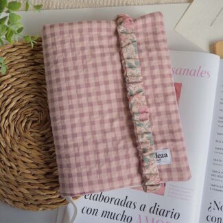 funda de tela para libro