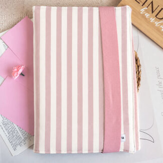 carpeta organizadora portaducumentos rayas cream