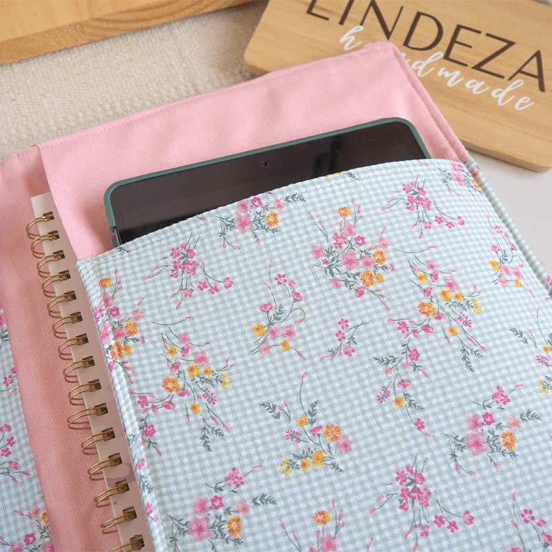 Carpeta organizadora A4 de tela para documentos, agenda y tablet