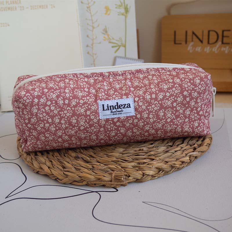 Estuche de tela para lápices Sakura