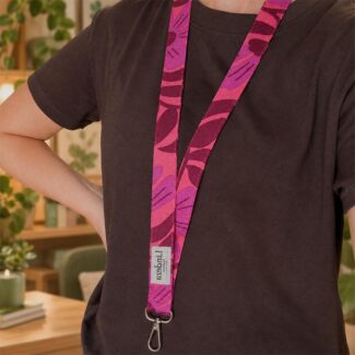 lanyard de tela para llaves