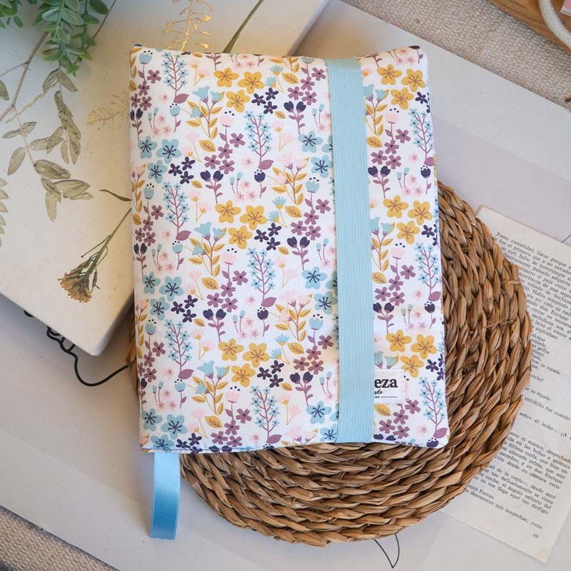 FUNDA DE TELA PARA LIBRO DE PAPEL
